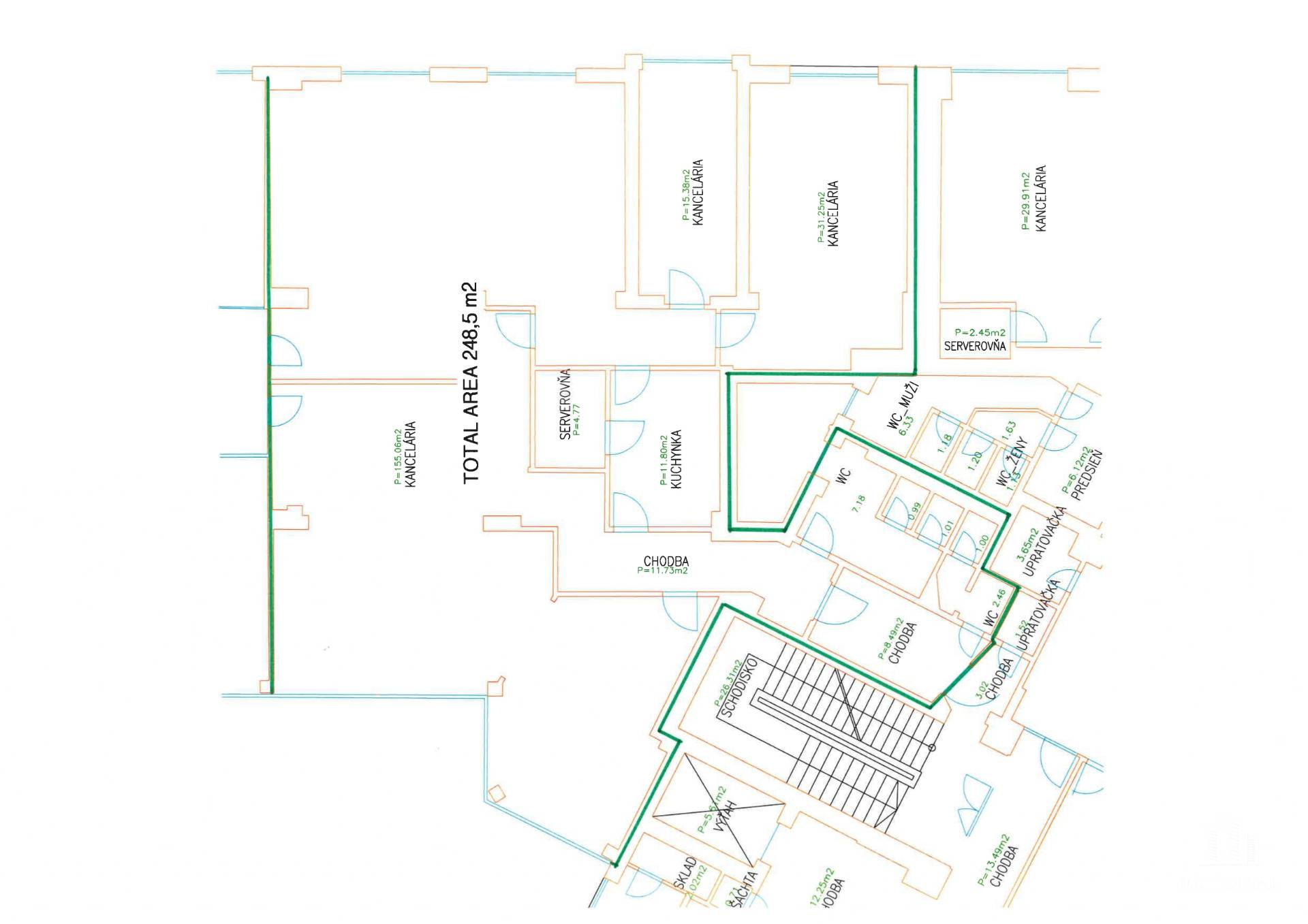 Rent Offices, Offices, Cintorínska, Bratislava - Staré Mesto, Slovakia